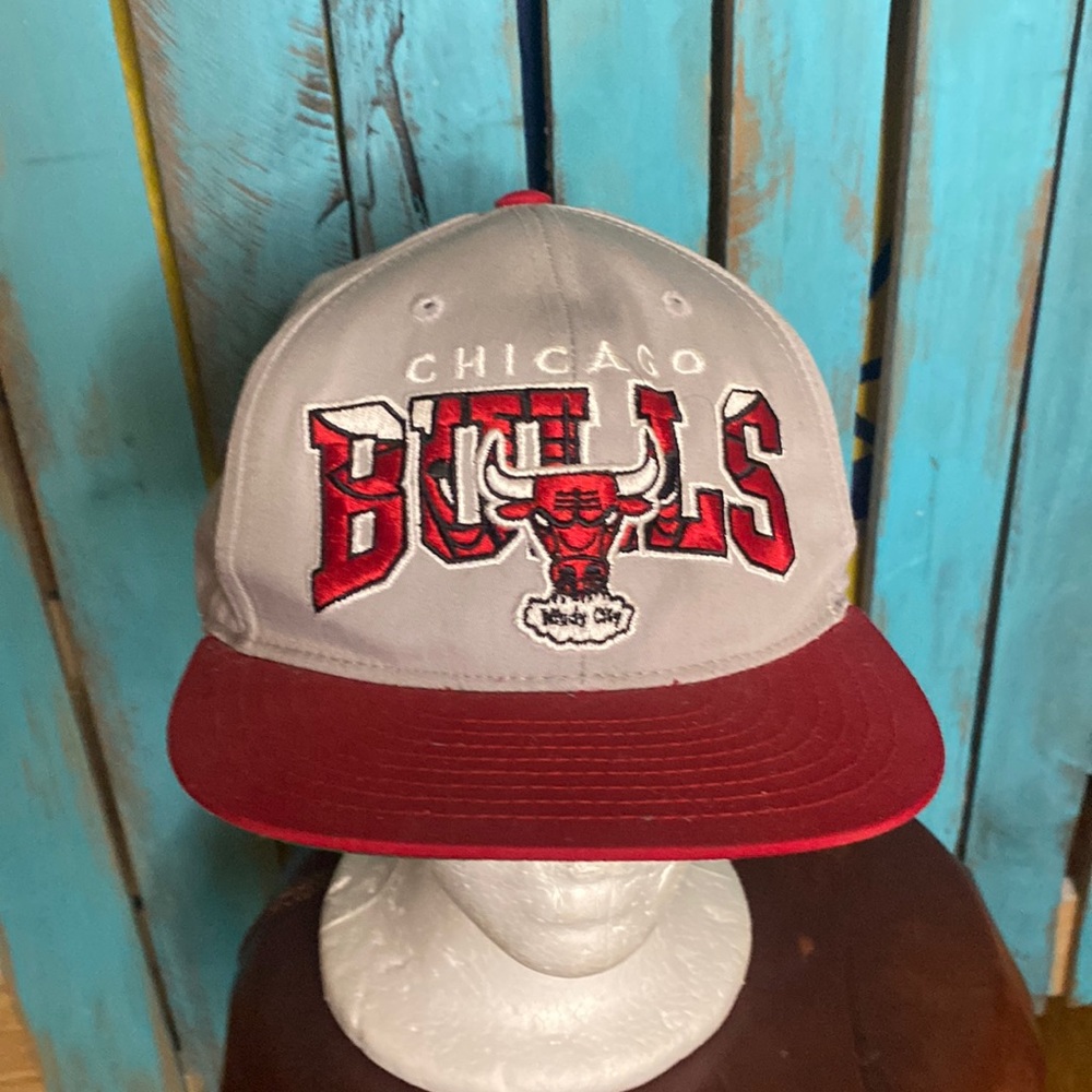 ‘47 Forty Seven Brand Hardwood Classics Chicago Bulls flat snap back cap gray